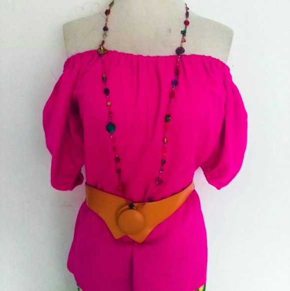 Vintage Alice of California pink top - Picture 2 of 7